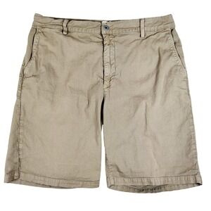 Flint and Tinder‎ Mens 36 Shorts Made In USA Beige Chino Casual